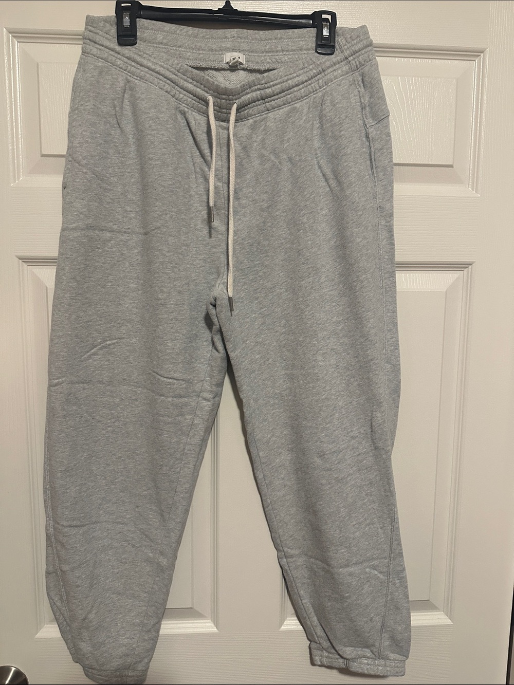 aerie Light Gray Cozy Drawstring Joggers